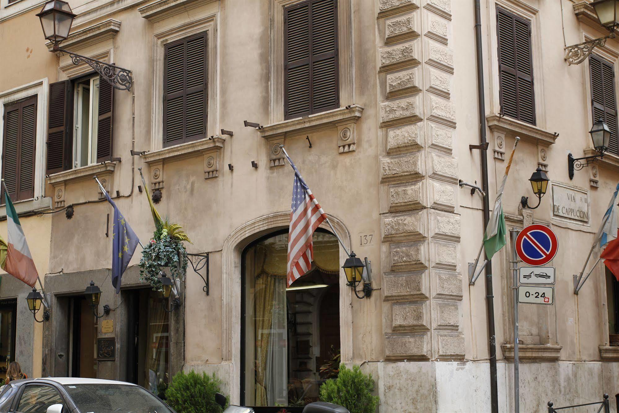 Hotel Sistina Roma Exterior foto