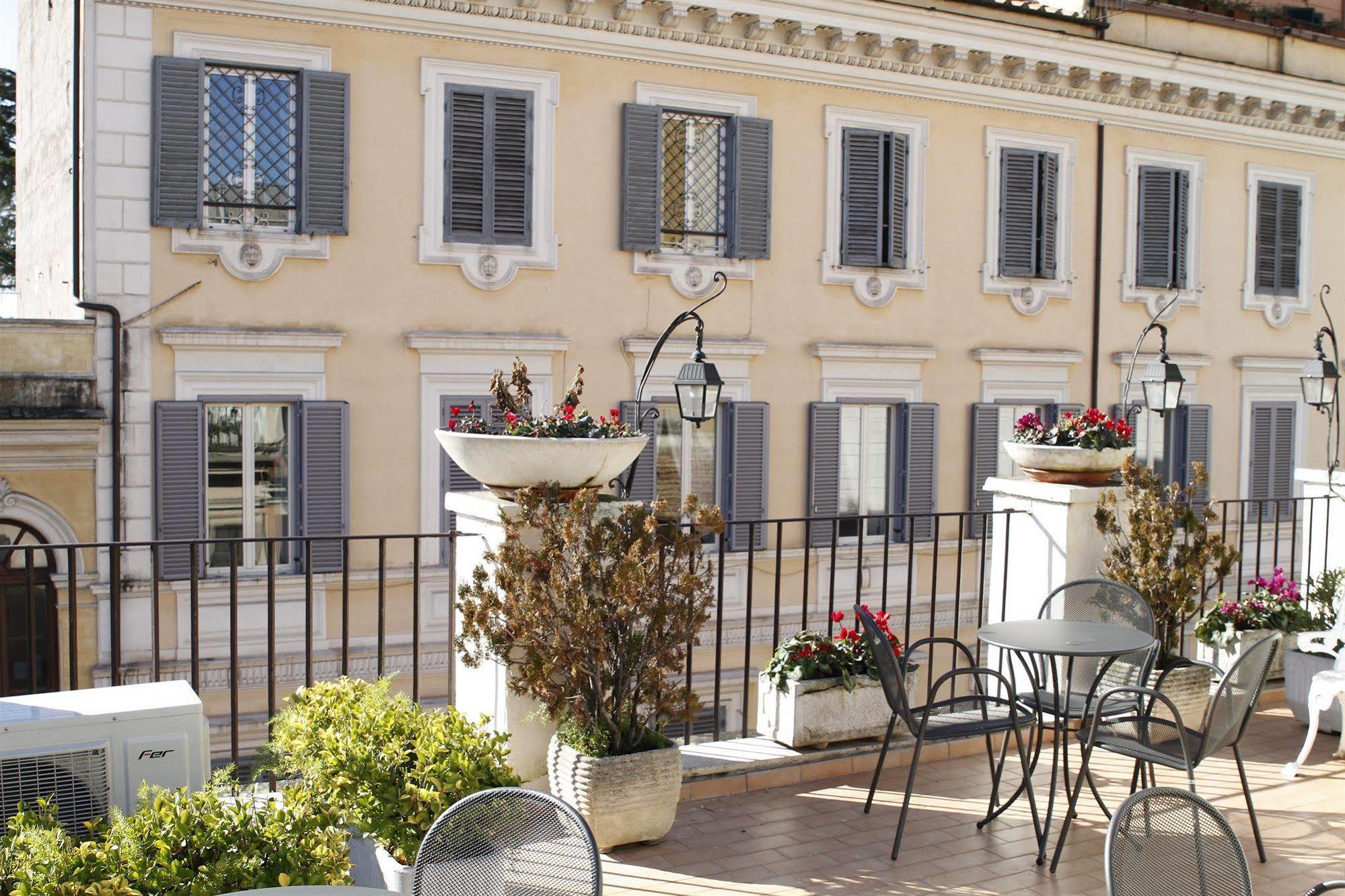 Hotel Sistina Roma Exterior foto