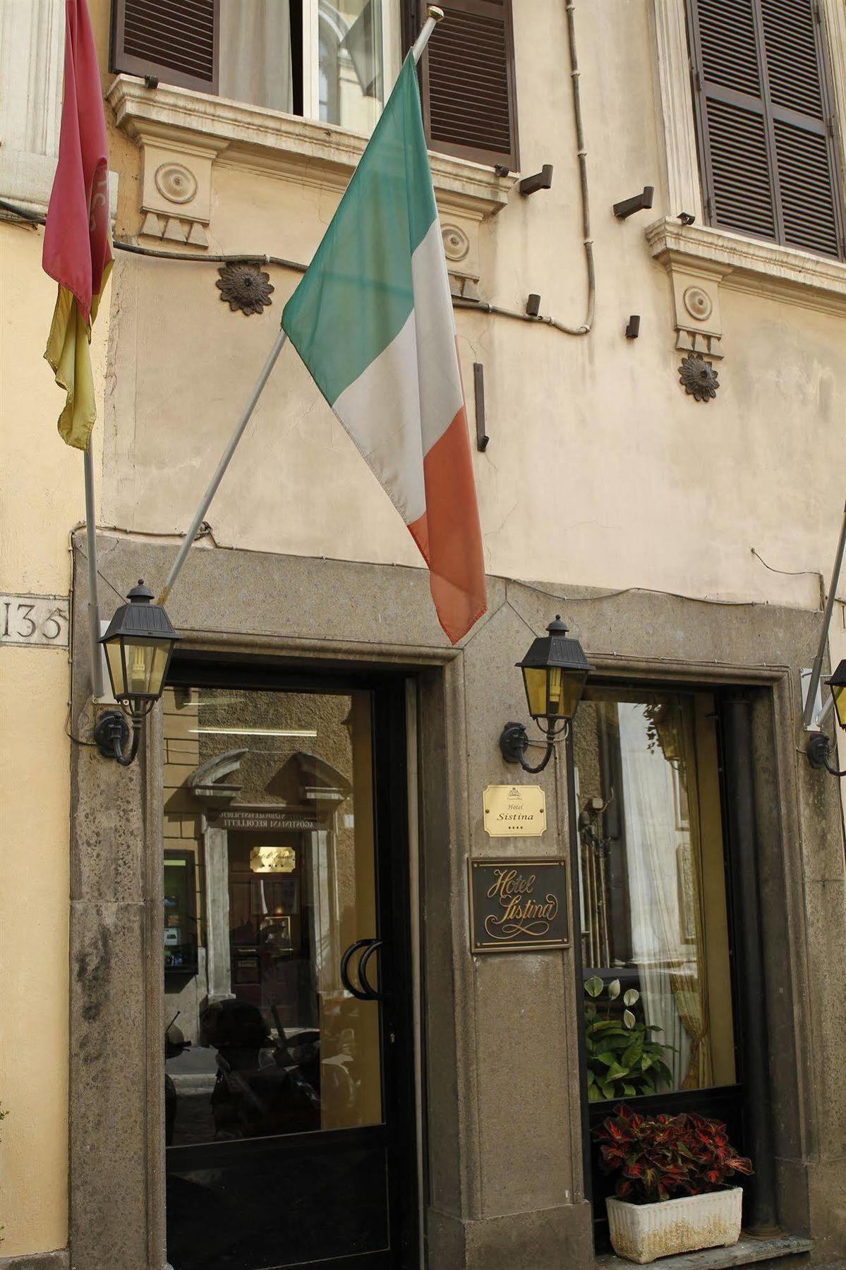 Hotel Sistina Roma Exterior foto