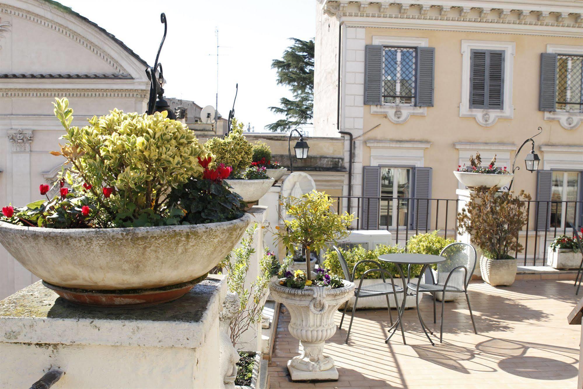 Hotel Sistina Roma Exterior foto